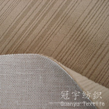 Tissu de sofa brûlé par pile courte super flexible avec 100% polyester